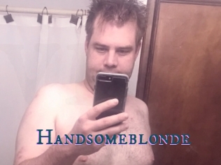 Handsomeblonde